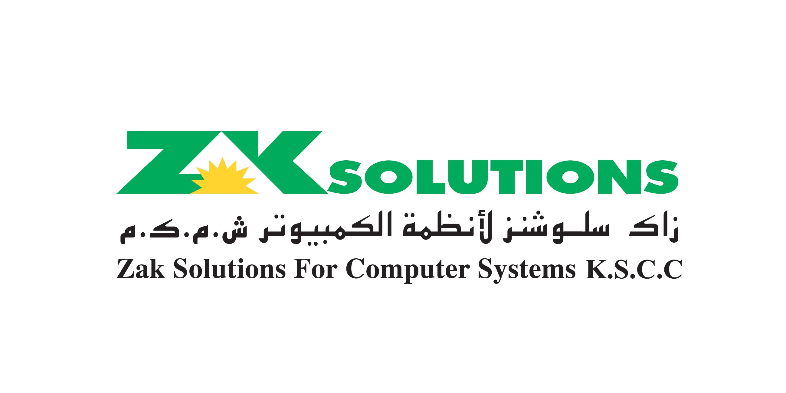 Zak Solutions for Computer systems k.s.c.c Logo